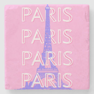 Paris Reisen Kunst, Reisen Kunst, Rosa Steinuntersetzer