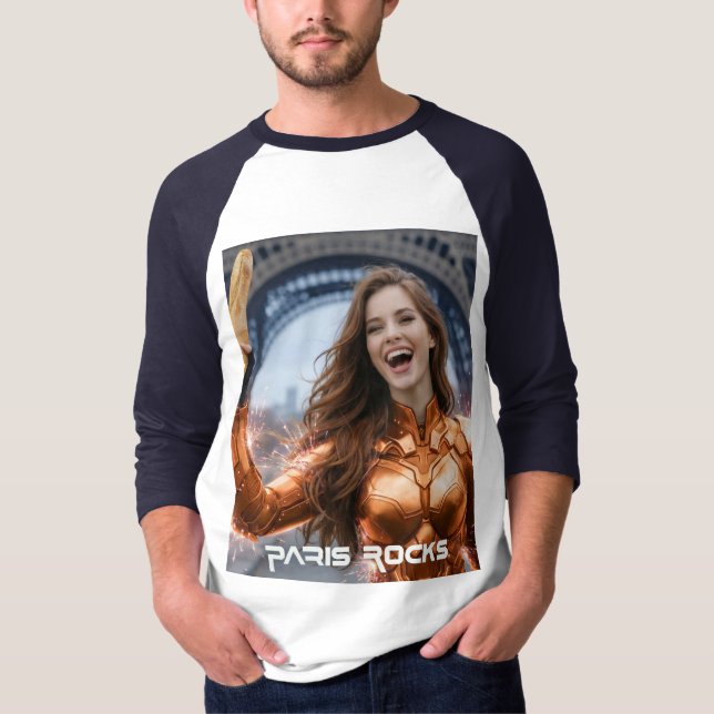 PARIS ROCKT T-Shirt (Vorderseite)
