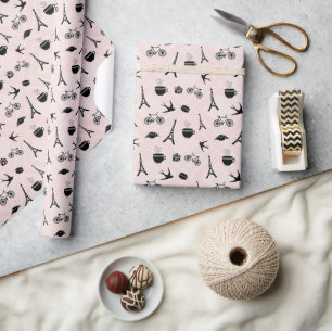Paris Romance Geschenkpapier