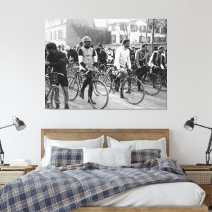 Paris-Roubaix Radrennen 1907 Farbredux Leinwanddruck