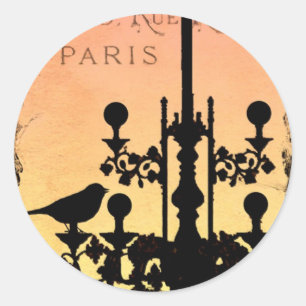 *PaRiS RoYaLe HaPPy STiCKieS* Runder Aufkleber