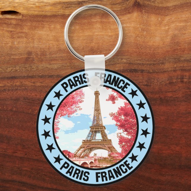 Paris Schlüsselanhänger (Vorderseite)