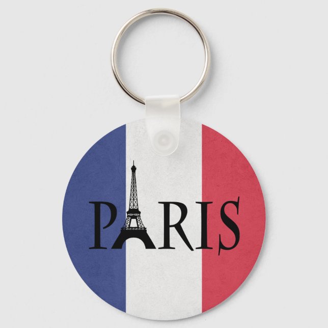Paris Schlüsselanhänger (Vorderseite)