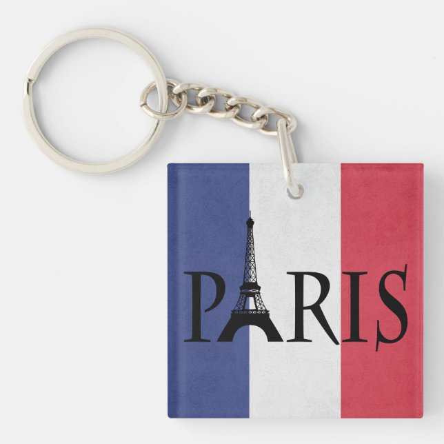 Paris Schlüsselanhänger (Vorderseite)