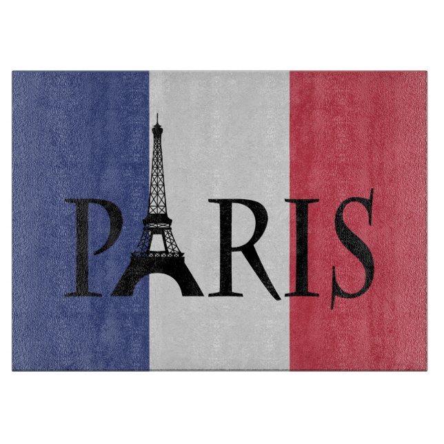 Paris Schneidebrett (Vorderseite)