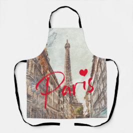 Paris Schürze