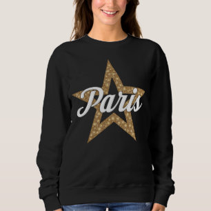 Paris Script avec Sweatshirt étoilé (Type blanc)