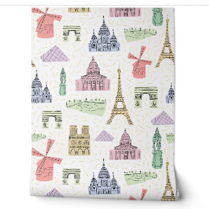 Paris Sehenswürdigkeiten Frankreich Karte Wallpape Tapete