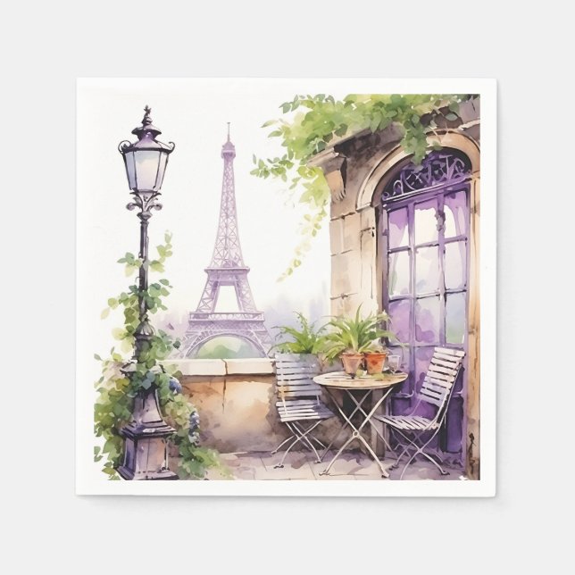 Paris Serviette (Vorderseite)