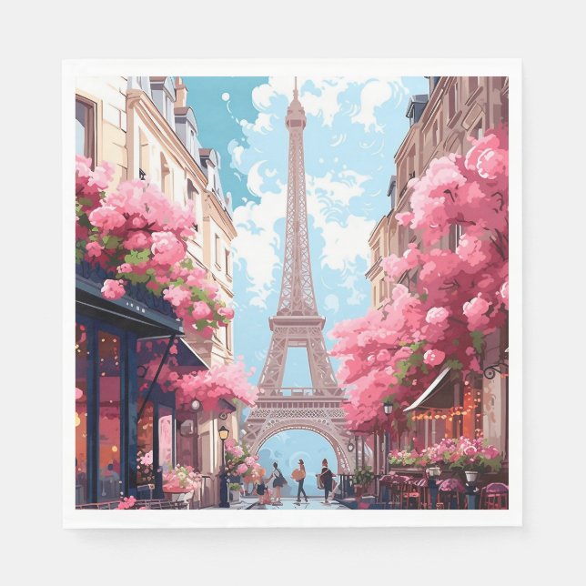 Paris Serviette (Vorderseite)