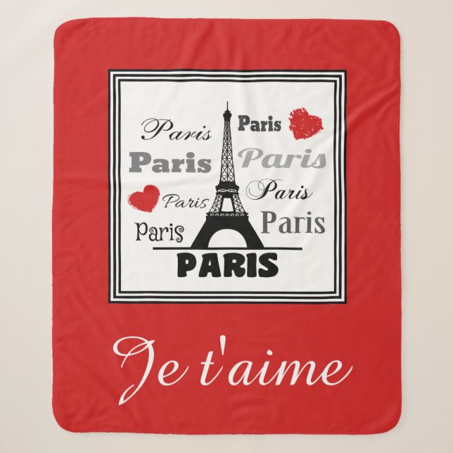 Paris Sherpadecke (Vorderseite)