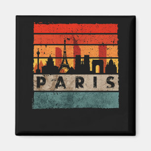 Paris Skyline Eiffel Tower Frankreich Souvenir Par Magnet