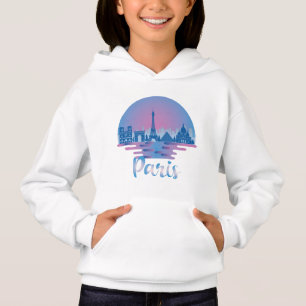 Paris Skyline - Frankreich Reisen Hoodie