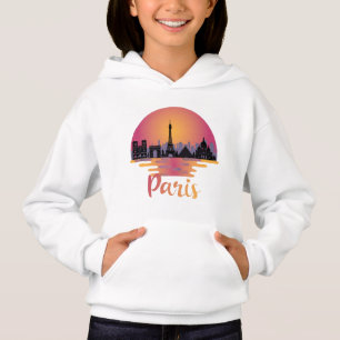 Paris Skyline - Frankreich Reisen Hoodie