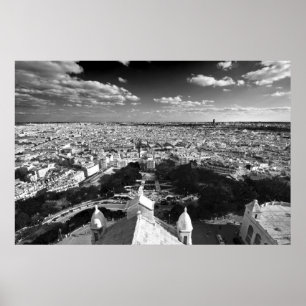 Paris-Skyline (iii) Poster
