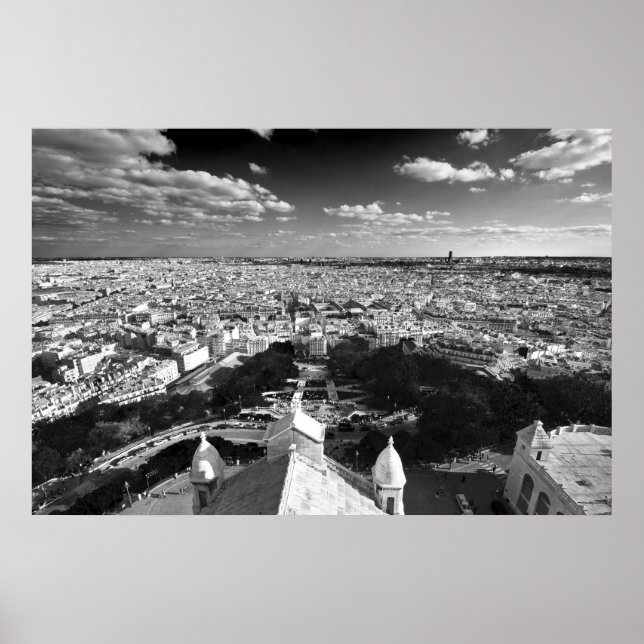 Paris Skyline (III) Poster (Vorne)