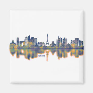 Paris Skyline Magnet