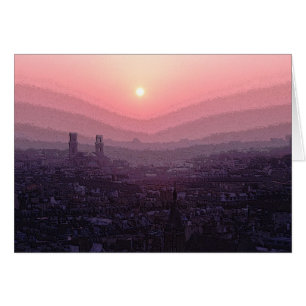 Paris-Sonnenuntergang