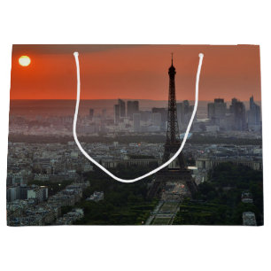 Paris-Sonnenuntergang Große Geschenktüte