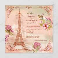 Paris Souvenirs Invitation d'automne