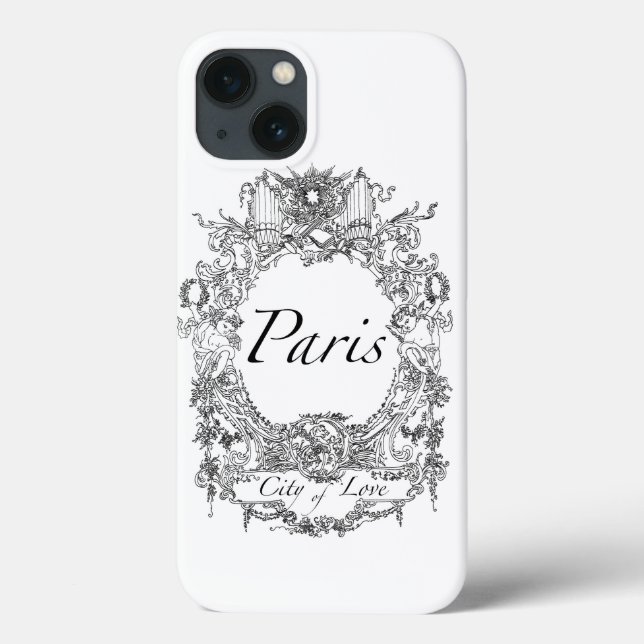 Paris: Stadt der Liebe Illustration iPhone 6 Fall Case-Mate iPhone Hülle (Rückseite)
