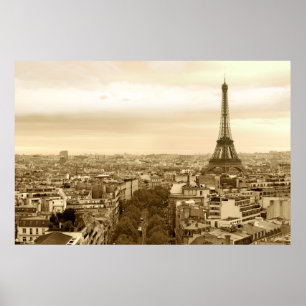 Paris-Stadtbild Poster