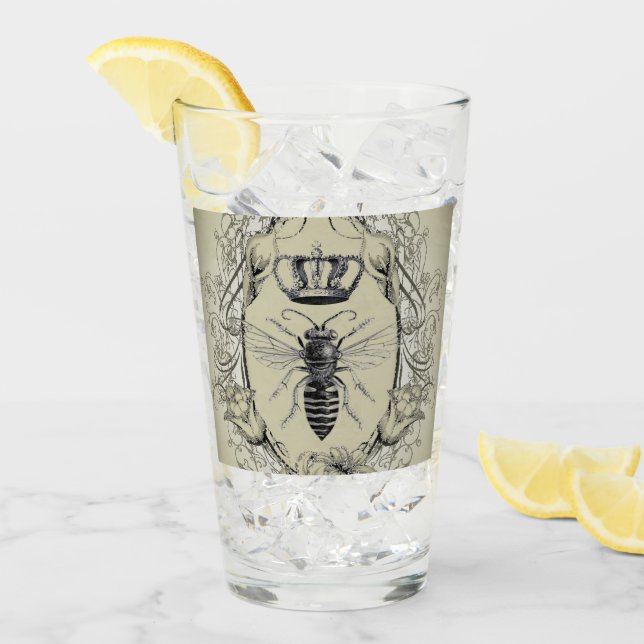 Paris-Steampunk-Imker-Krone Glas (Vorderseite Ice)