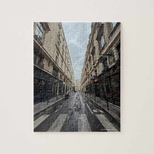 Paris-Straßen-Puzzle (Vertikal)