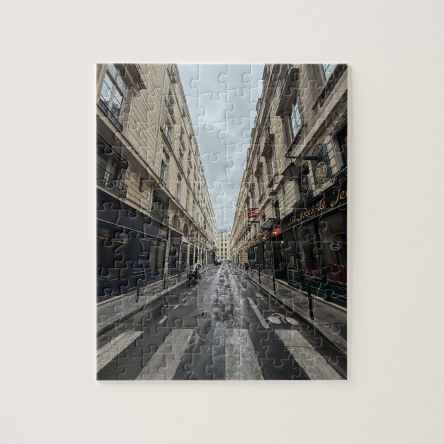 Paris-Straßen-Puzzle (Vertikal)