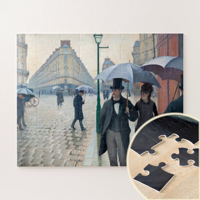 Paris Street; Rainy Day by G. Caillebotte, Art (Von Creator hochgeladen)