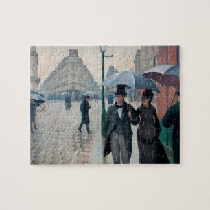 Paris Street Rainy Day by Gustave Caillebotte