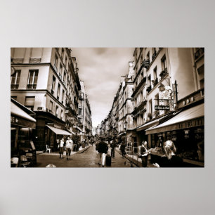 Paris Street Scene (III) Poster