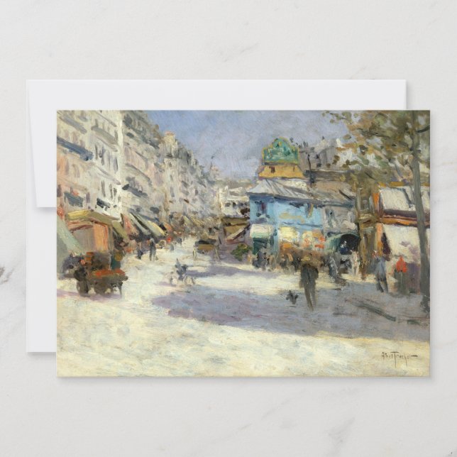 Paris Streets | Louis Abel-Truchet (Vorderseite)