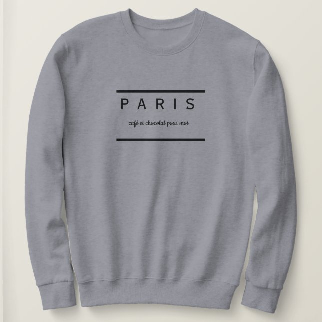 Paris Sweatshirt (Design vorne)