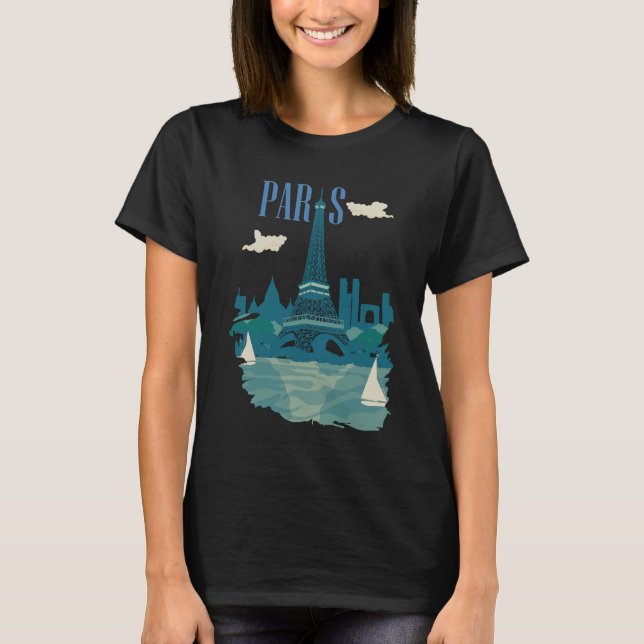 Paris T-Shirt (Vorderseite)