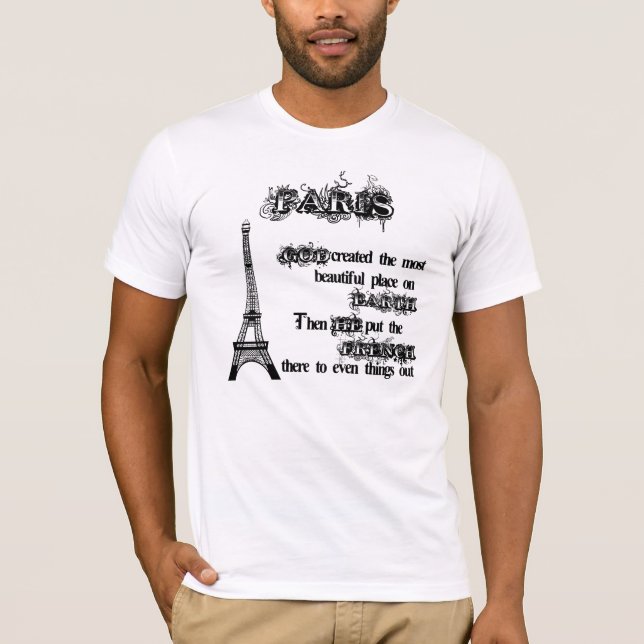 Paris T-Shirt (Vorderseite)