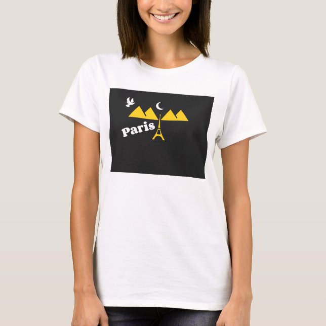 Paris T - Shirt for women, (Vorderseite)