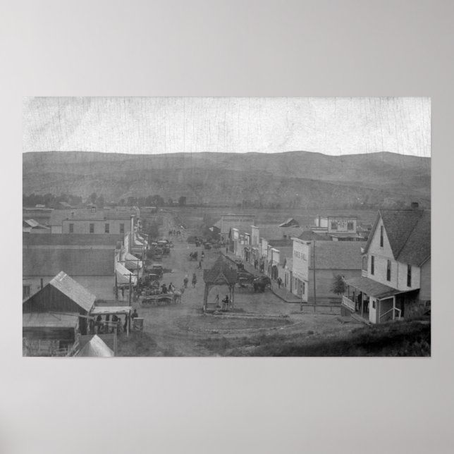 Paris, TexasLuftbild StadtParis, TX Poster (Vorne)