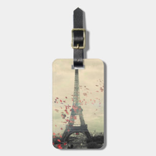 Paris themenorientiert gepäckanhänger