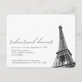 Paris Tour Eiffel - Carte de fermeture