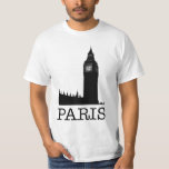 Paris Tourist Shirt<br><div class="desc">Ist es Paris oder London? Sei kein touristisches Klischee!</div>