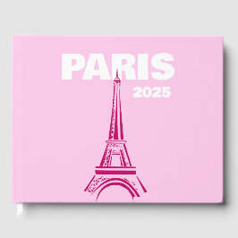 Paris travel coffee table book gästebuch