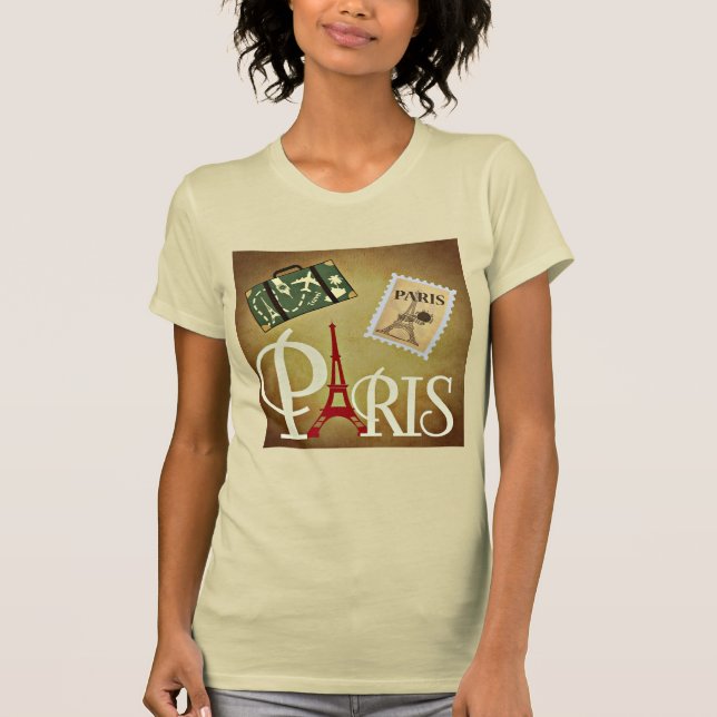 Paris Travel T - Shirt (Vorderseite)