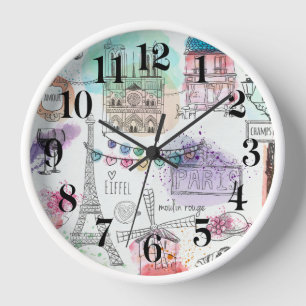 Paris-Uhr Uhr