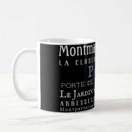 Paris und seine Sehenswürdigkeiten Kaffeetasse