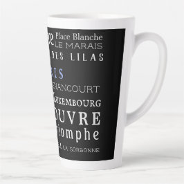 Paris und seine Sehenswürdigkeiten Milchtasse