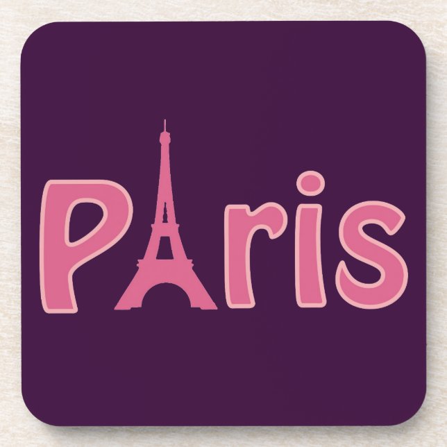Paris Untersetzer (Vorderseite)