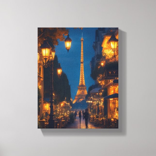 Paris verzaubert: 3 leinwanddruck (Vorderseite)