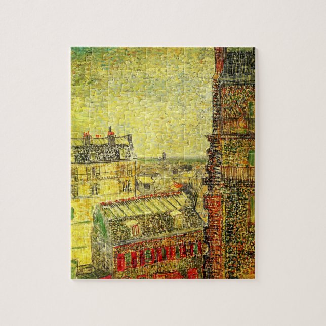 Paris View von Vincent's Room von Vincent van Gogh (Vertikal)