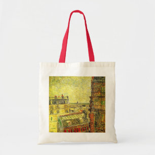 Paris View von Vincent's Room von Vincent van Gogh Tragetasche